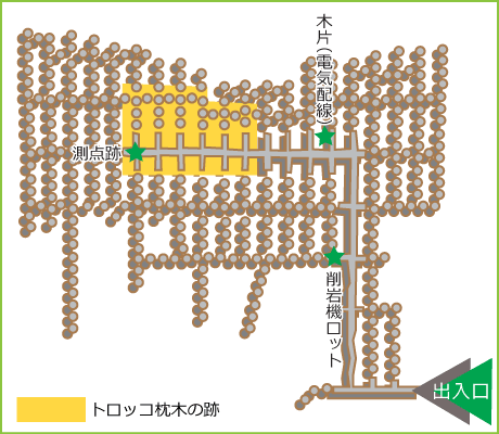 松代大本営跡洞内図